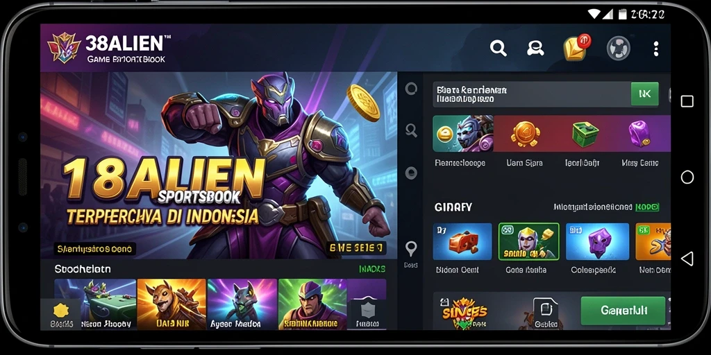 Tampilan screenshot 138ALIEN menampilkan antarmuka taruhan olahraga yang menarik.
