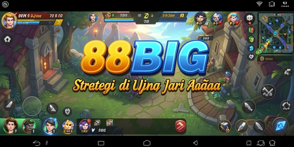 Tampilan gameplay strategis yang mendebarkan dari 88BIG.