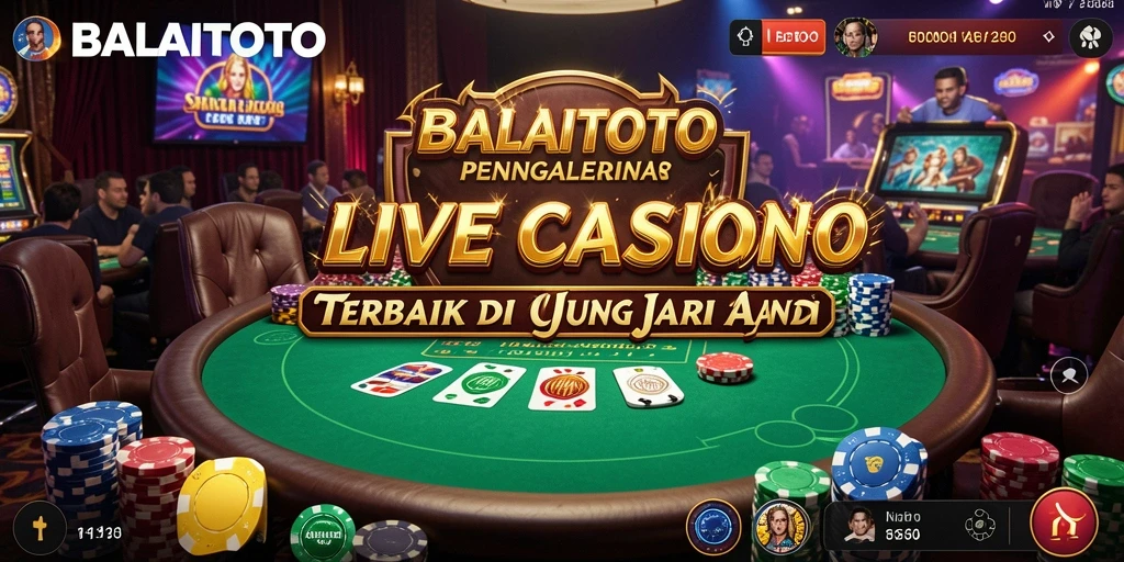 Tampilan gameplay Live Casino yang menyenangkan di BALAITOTO.