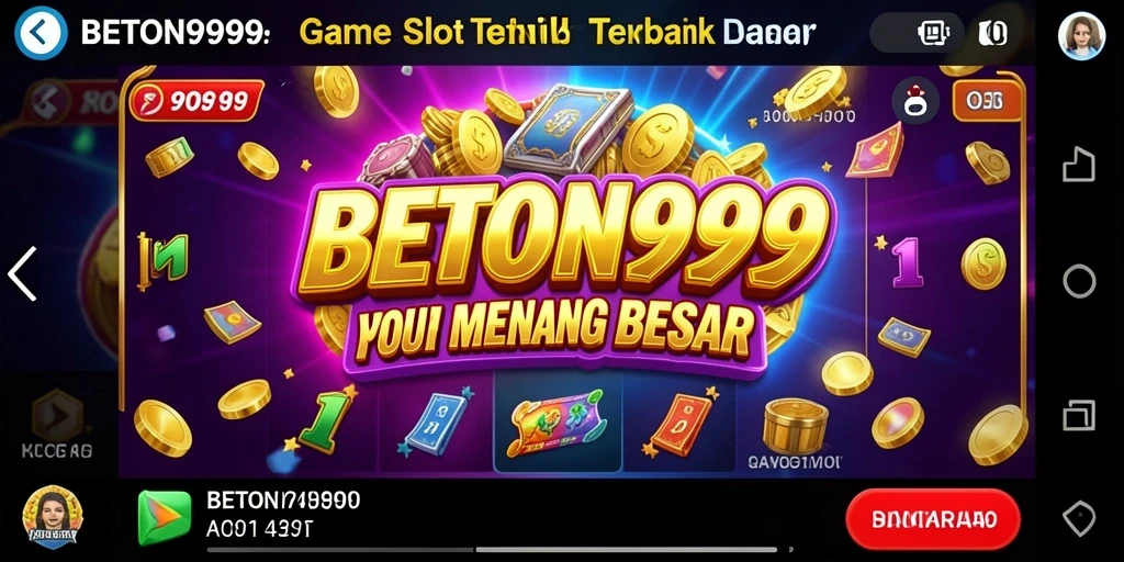 Menampilkan gameplay seru dan peluang menang di BETON999.
