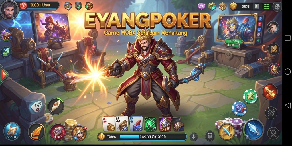 Gameplay EPANGPOKER yang seru dan intens.
