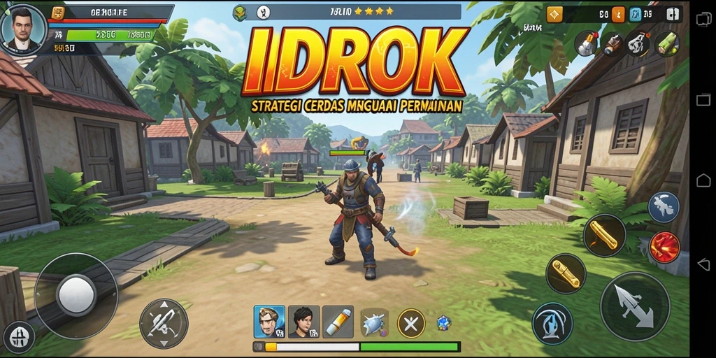 Tangkapan layar utama IDROK yang menampilkan gameplay menarik.