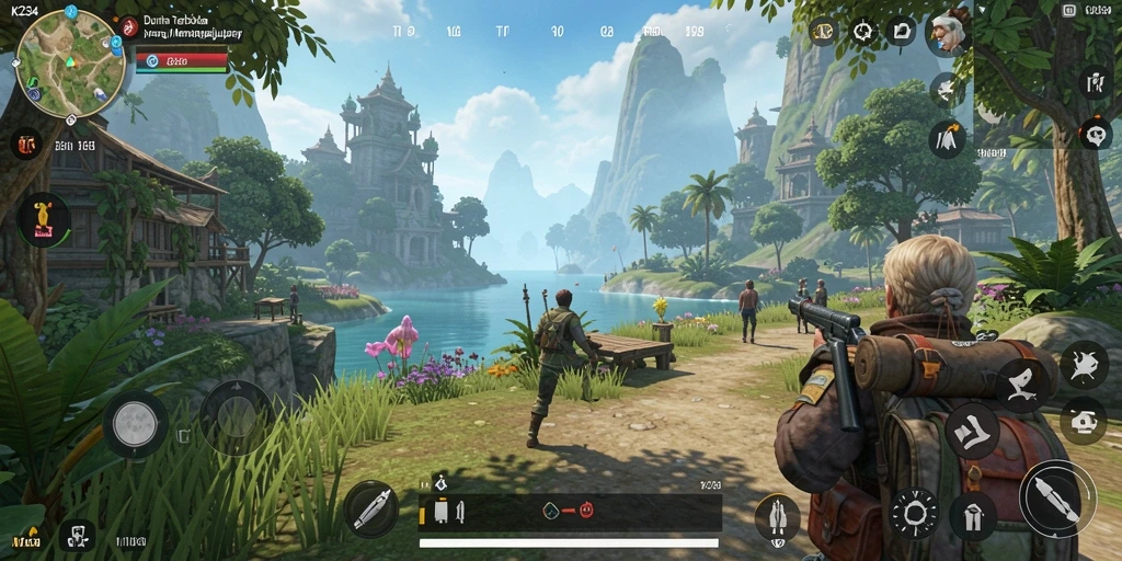Gameplay menakjubkan di dunia terbuka dengan grafik indah.