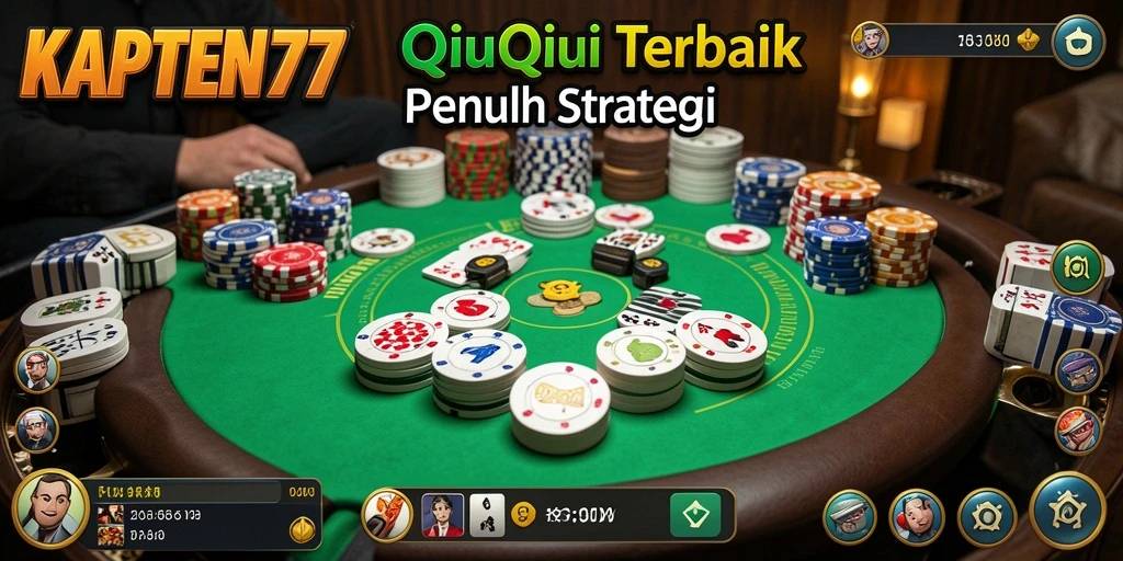 Tampilan gameplay QiuQiu yang mendebarkan dan interaktif.