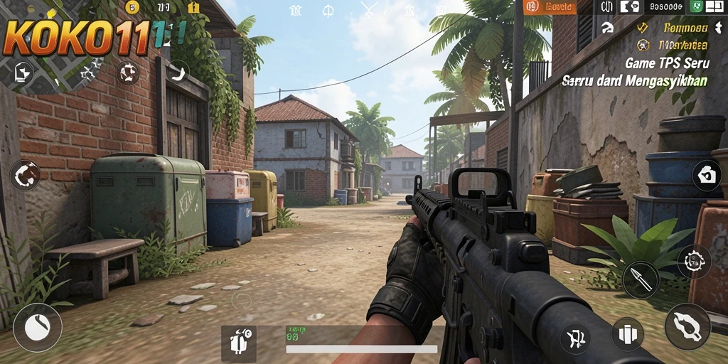 Gameplay seru dan menegangkan dalam KOKO11 dengan aksi TPS.