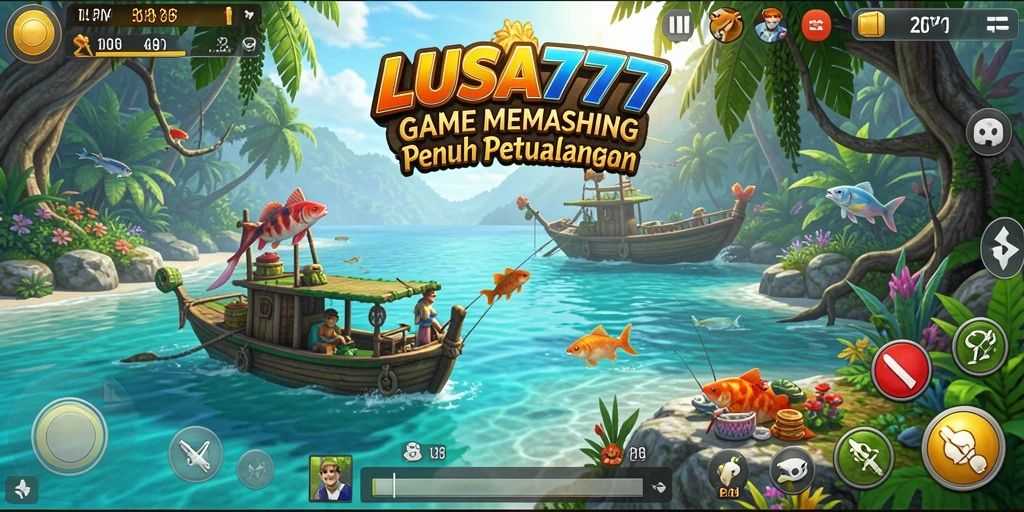 Tangkapan ikan besar dalam gameplay LUSA777 yang menarik.