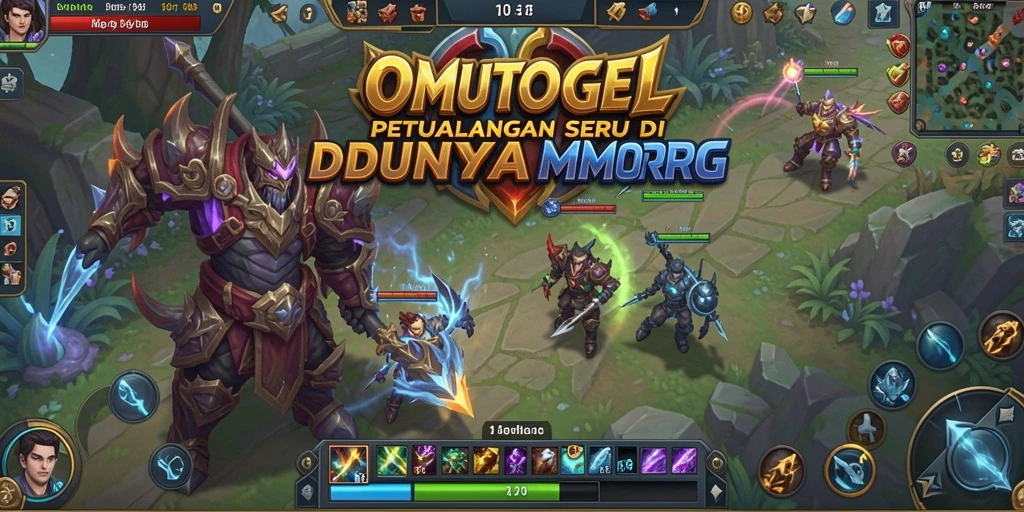 Screenshot gameplay OMUTOGEL menampilkan petualangan seru di dunia MMORPG.