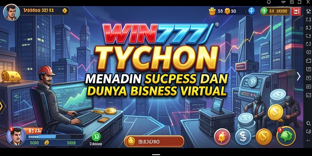 Gameplay Tycoon seru di WIN777 dengan desain yang menawan.